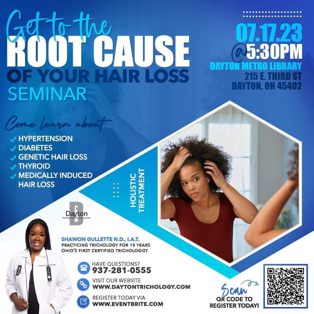 Get To The Root Cause of Your Hair Loss Seminar